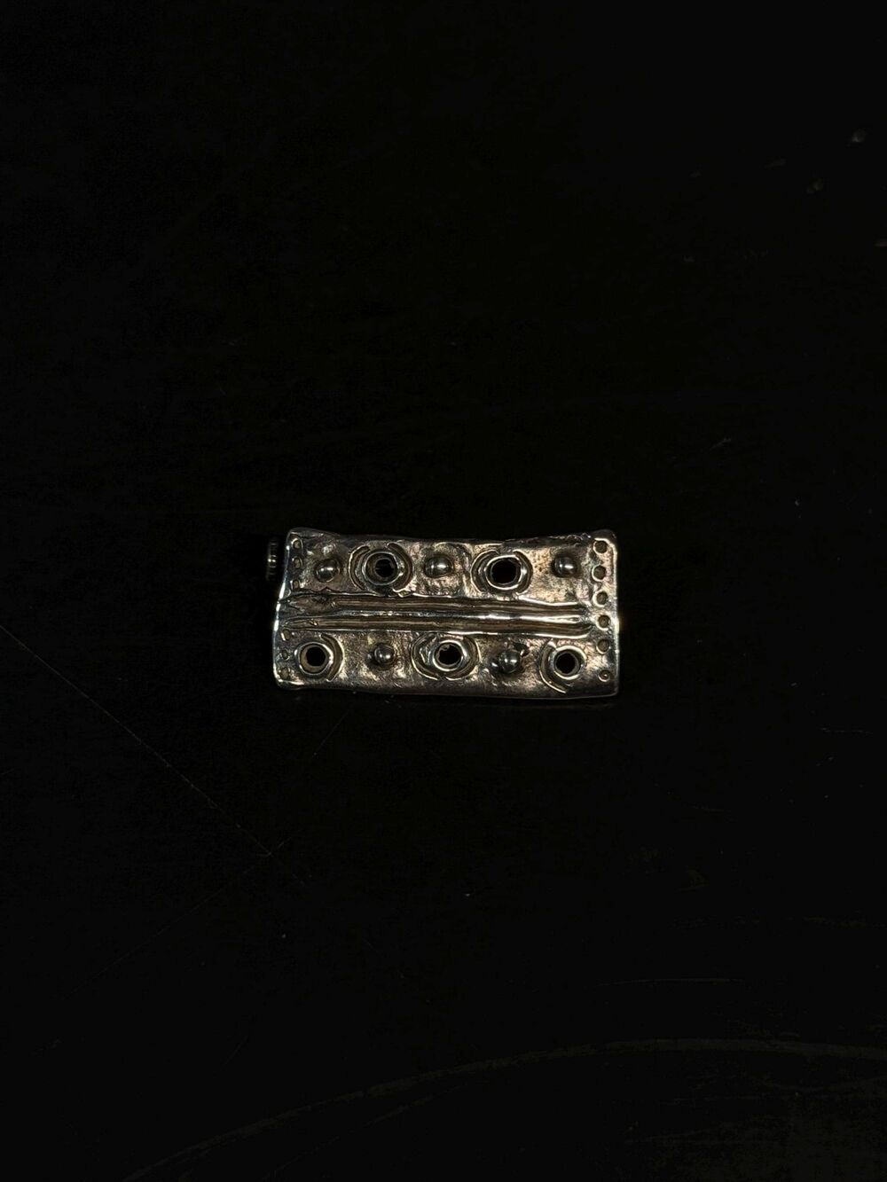 Vintage Joidart 925 Sterling Silver Modernist Abstract Brooch